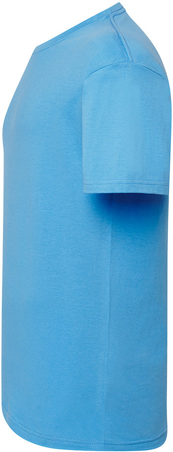 Maglietta unisex maniche corte azzurra