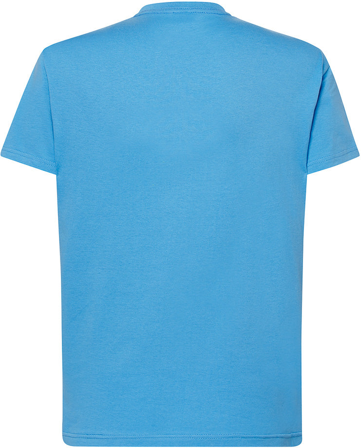 Maglietta unisex maniche corte azzurra