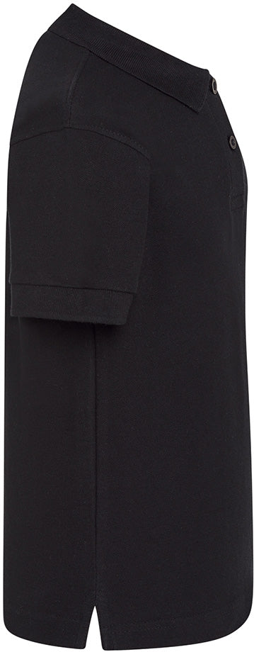 Polo bambino maniche corte nero