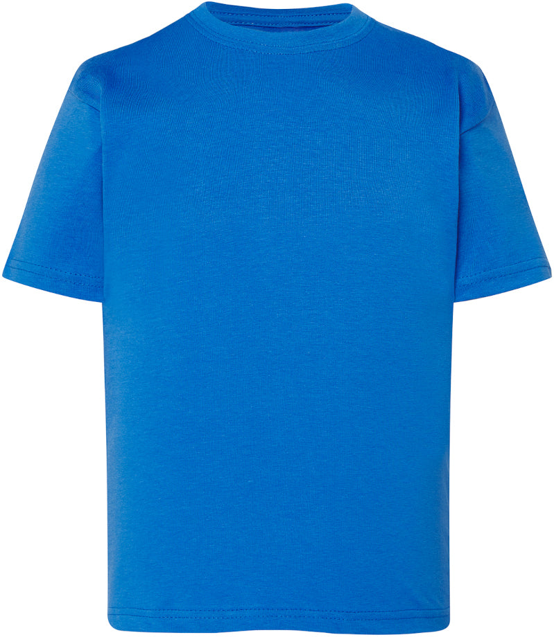 T-shirt-bambino maniche corte blu royal