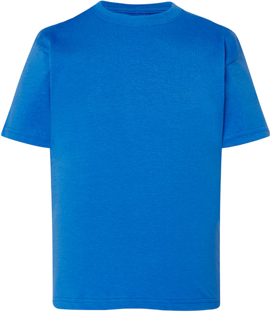 T-shirt-bambino maniche corte blu royal
