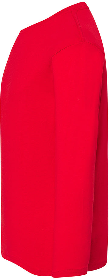 T-shirt bambino maniche lunghe rossa