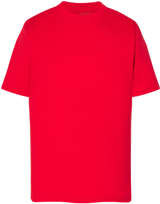 T-shirt-bambino maniche corte rosso