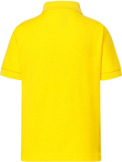 Polo bambino maniche corte giallo oro