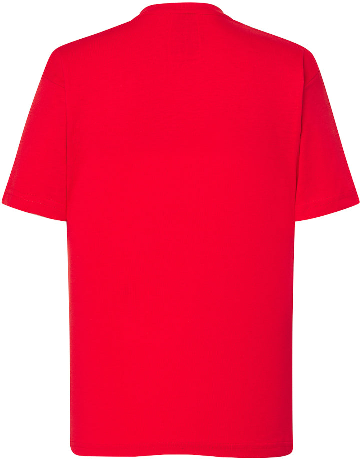 T-shirt-bambino maniche corte rosso