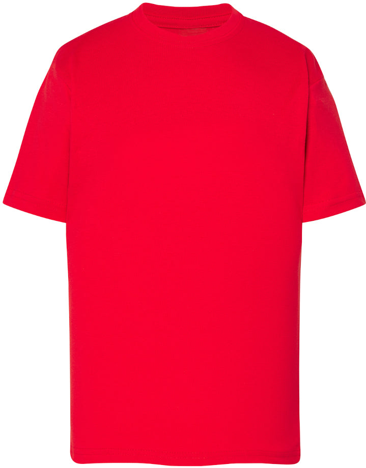 T-shirt-bambino maniche corte rosso